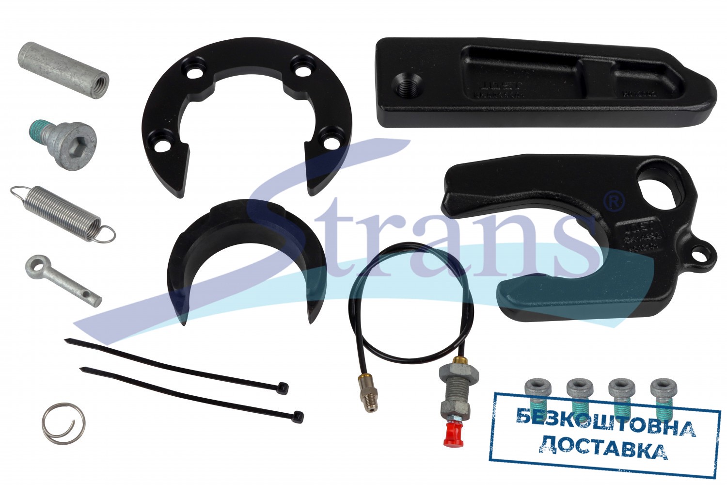 アクセサリー 0405-41 castel Ремкомплект Замка Сідла Jost Jsk 40/Jsk 42 (Щока+Палець+Пружини+